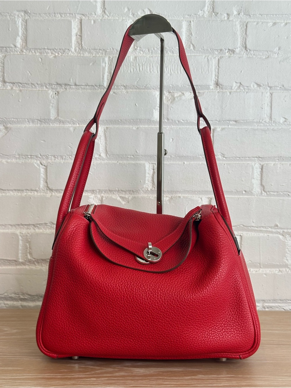 Hermes Lindy 30, Rouge Vif Red